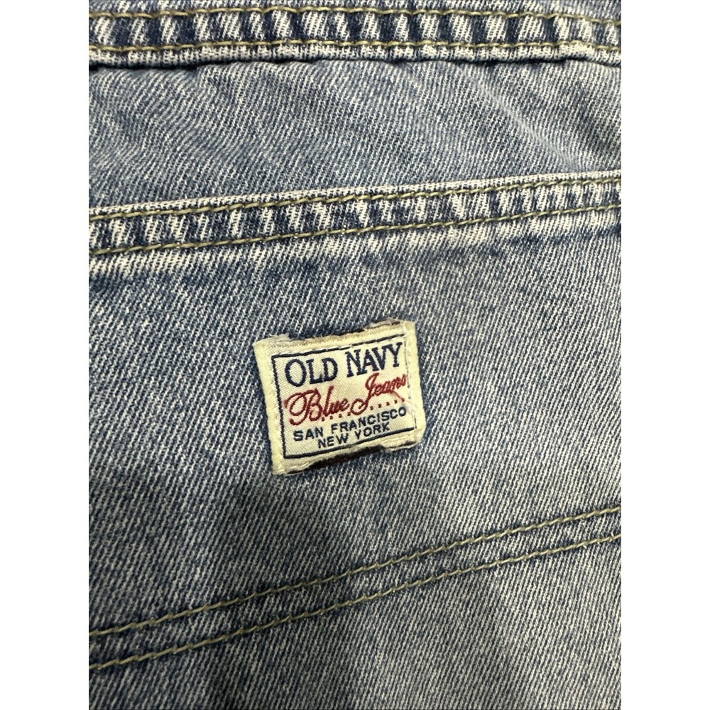 Vintage Old Navy Painters Carpenter Denim Shorts Mens 38 11" Skater‎ Y2K - Picture 8 of 15